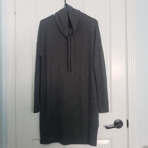 NEW Banana Republic Plush Jersey Funnel Neck Dress